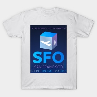 San Francisco airport hub T-Shirt